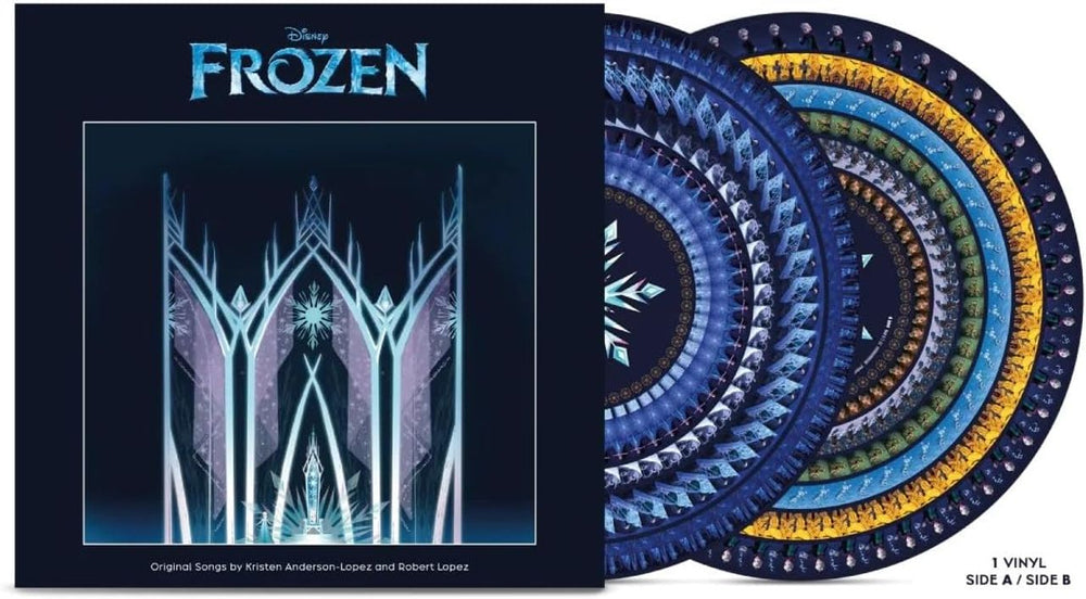 Original Soundtrack Frozen - Zoetrope Picture Disc Edition - Sealed UK picture disc LP (vinyl picture disc album) 05008754138500