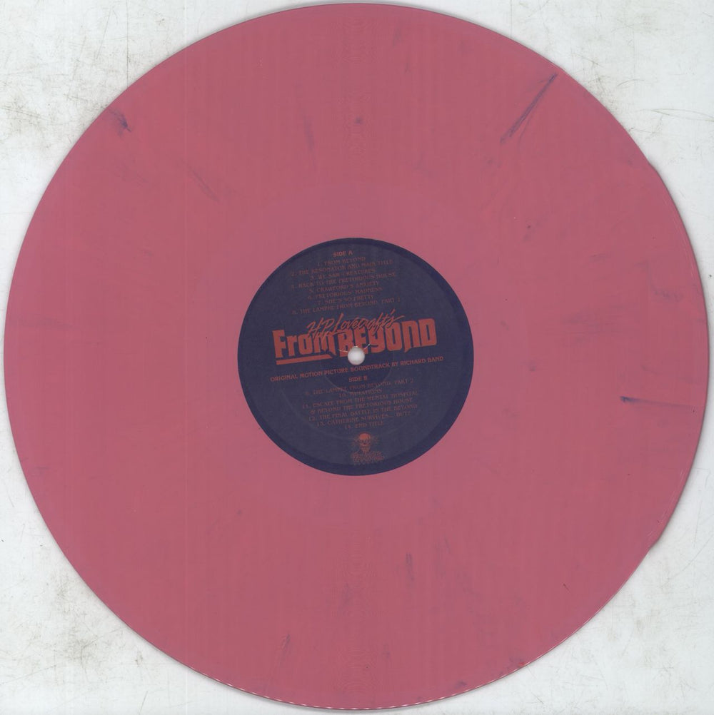 Original Soundtrack H.P. Lovecraft's From Beyond - Pink & Blue Splatter Vinyl US vinyl LP album (LP record) OSTLPHP815520