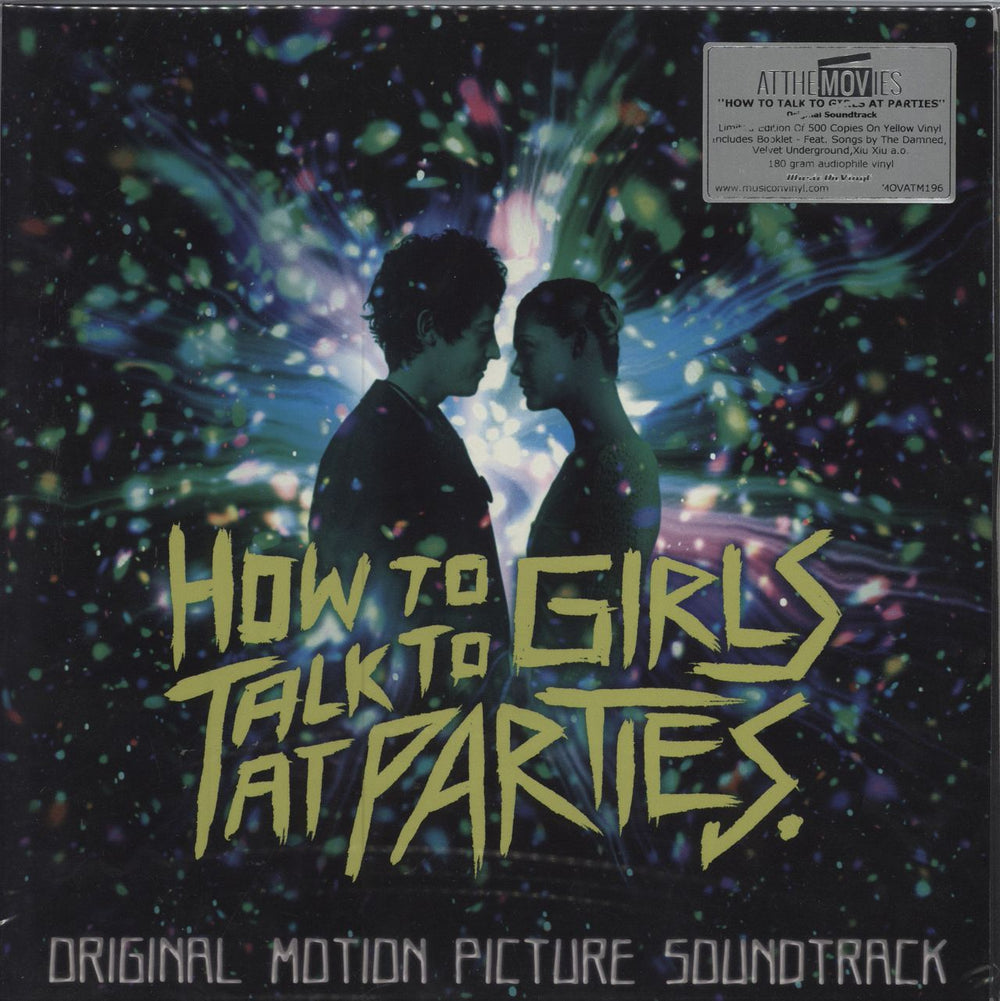 Original Soundtrack How To Talk To Girls At Parties - Yellow Vinyl UK 2-LP vinyl record set (Double LP Album) MOVATM196