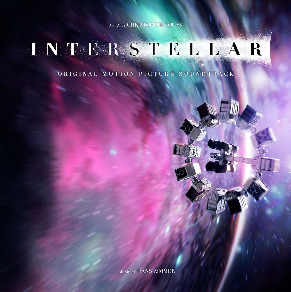 Original Soundtrack Interstellar - Black Vinyl + Booklet UK 2-LP vinyl record set (Double LP Album) MOVATM023