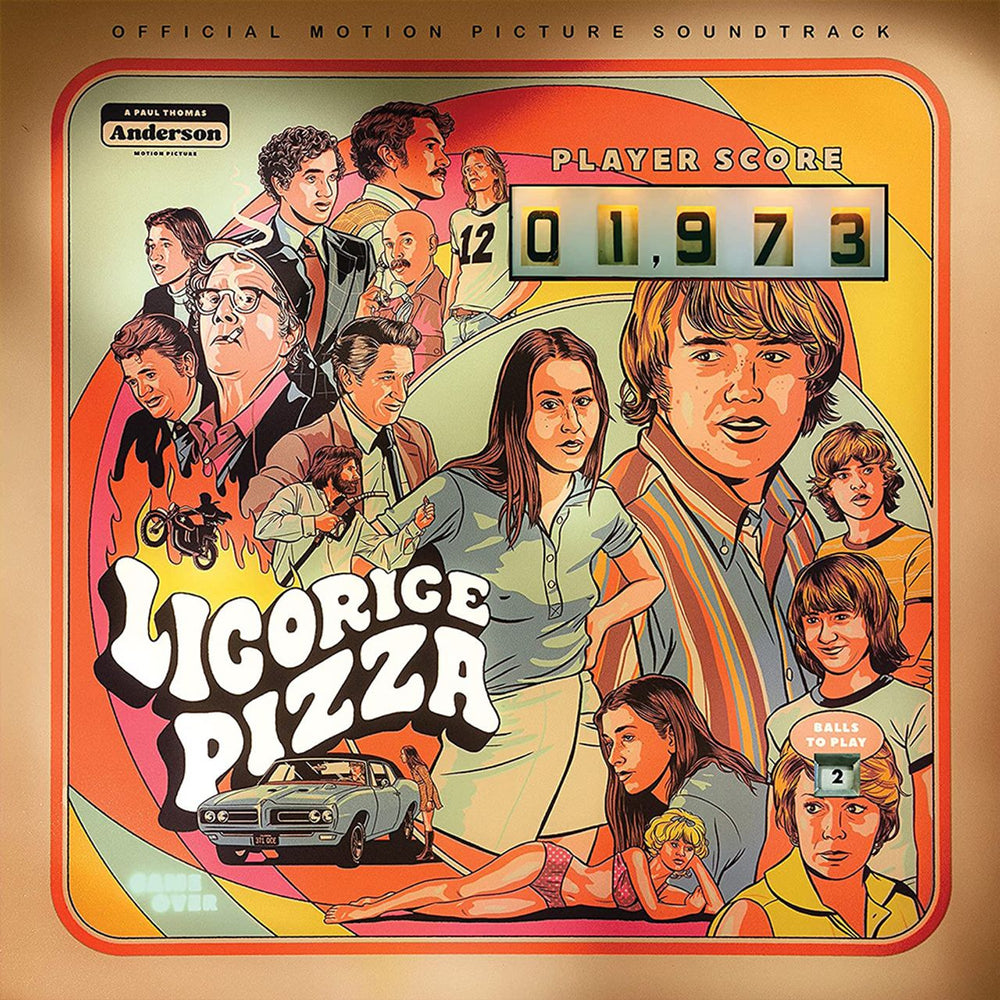 Original Soundtrack Licorice Pizza - Sealed UK 2-LP vinyl record set (Double LP Album) B0034659-01