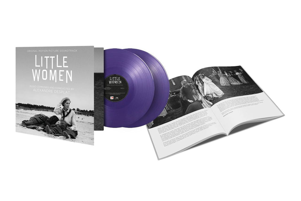 Original Soundtrack Little Women - Lavender Coloured Vinyl 180 Gram + Booklet UK 2-LP vinyl record set (Double LP Album) 8719262034921