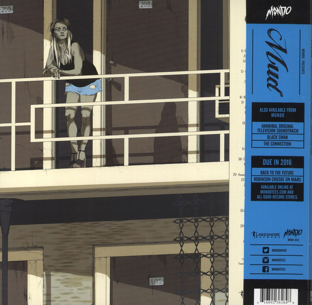 Original Soundtrack Mud - 180g Juniper Blue Vinyl US 2-LP vinyl record set (Double LP Album) 616892361848