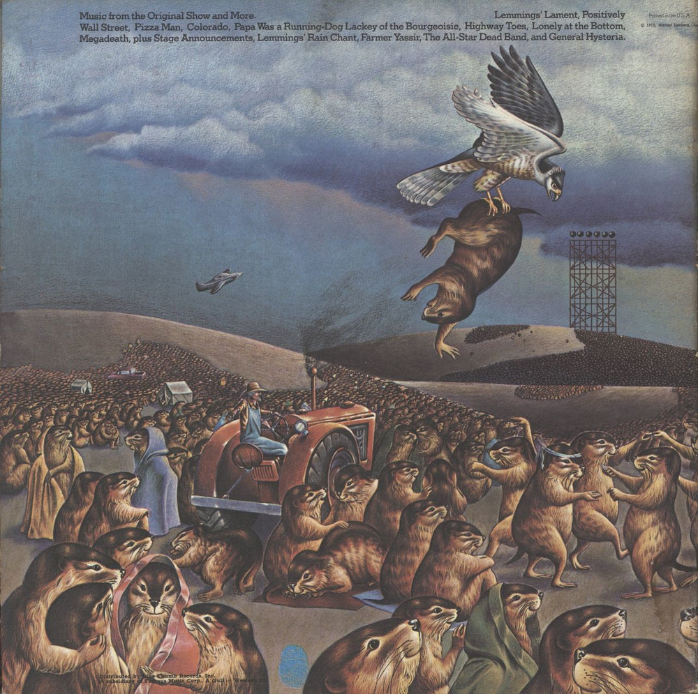 Original Soundtrack National Lampoons Lemmings US vinyl LP album (LP record)