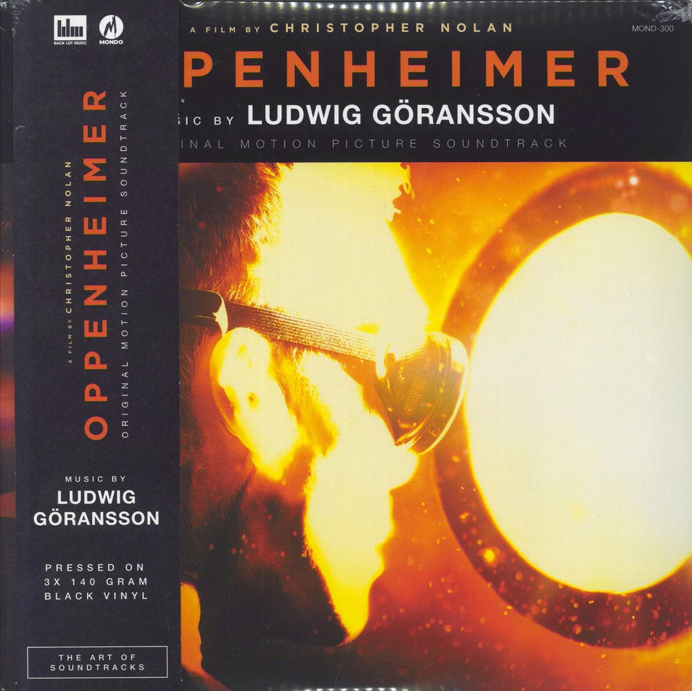 Original Soundtrack Oppenheimer - Sealed US 3-LP vinyl record set (Triple LP Album) MOND-300