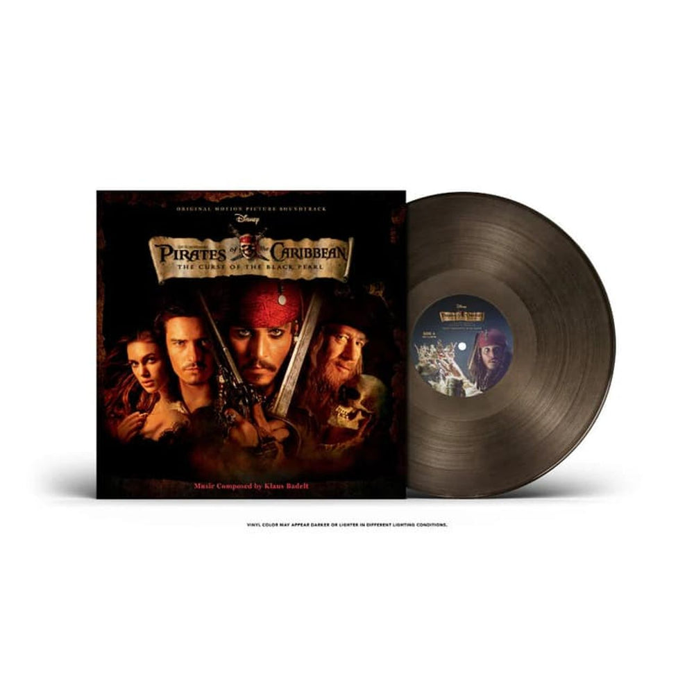 Original Soundtrack Pirates of the Caribbean: Curse of the Black Pearl - Translucent Black Ice Vinyl - Sealed UK vinyl LP album (LP record) 8759012