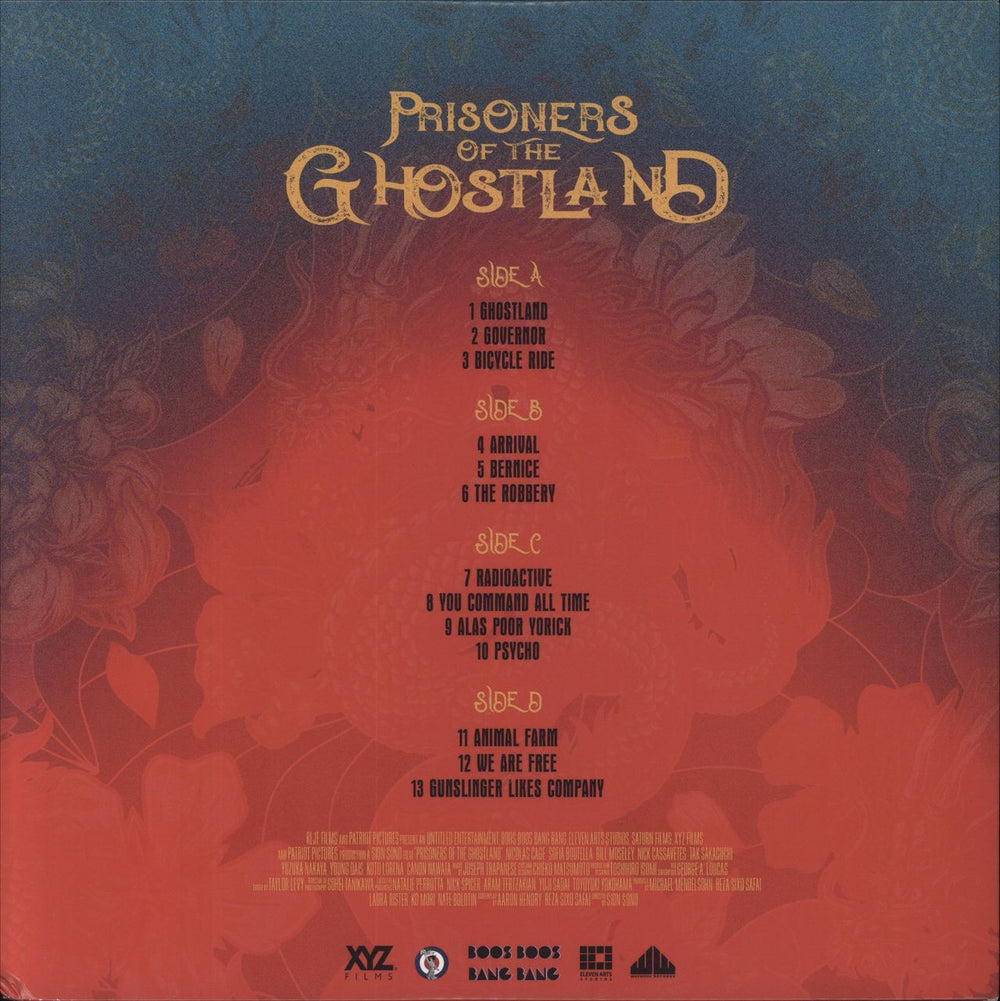 Original Soundtrack Prisoners of the Ghostland [Original Motion Picture Soundtrack] - 180g - Pink & Blue Starburst Vinyl US 2-LP vinyl record set (Double LP Album)