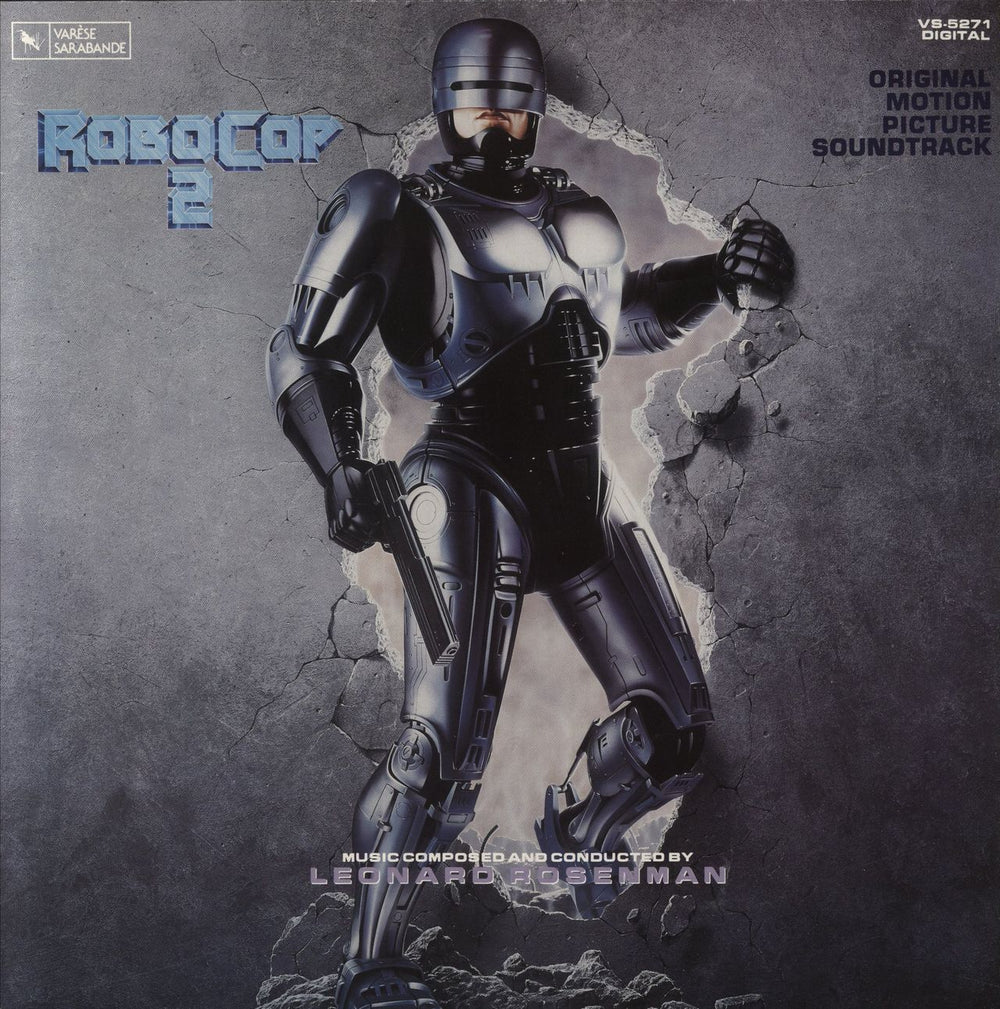 Original Soundtrack RoboCop 2 German vinyl LP album (LP record) VS-5271