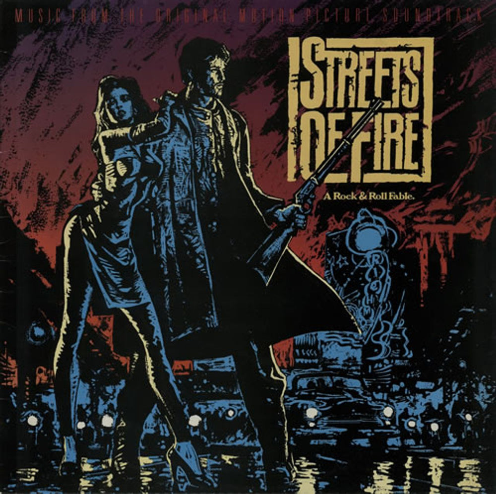 Original Soundtrack Streets Of Fire UK vinyl LP album (LP record) MCF3221