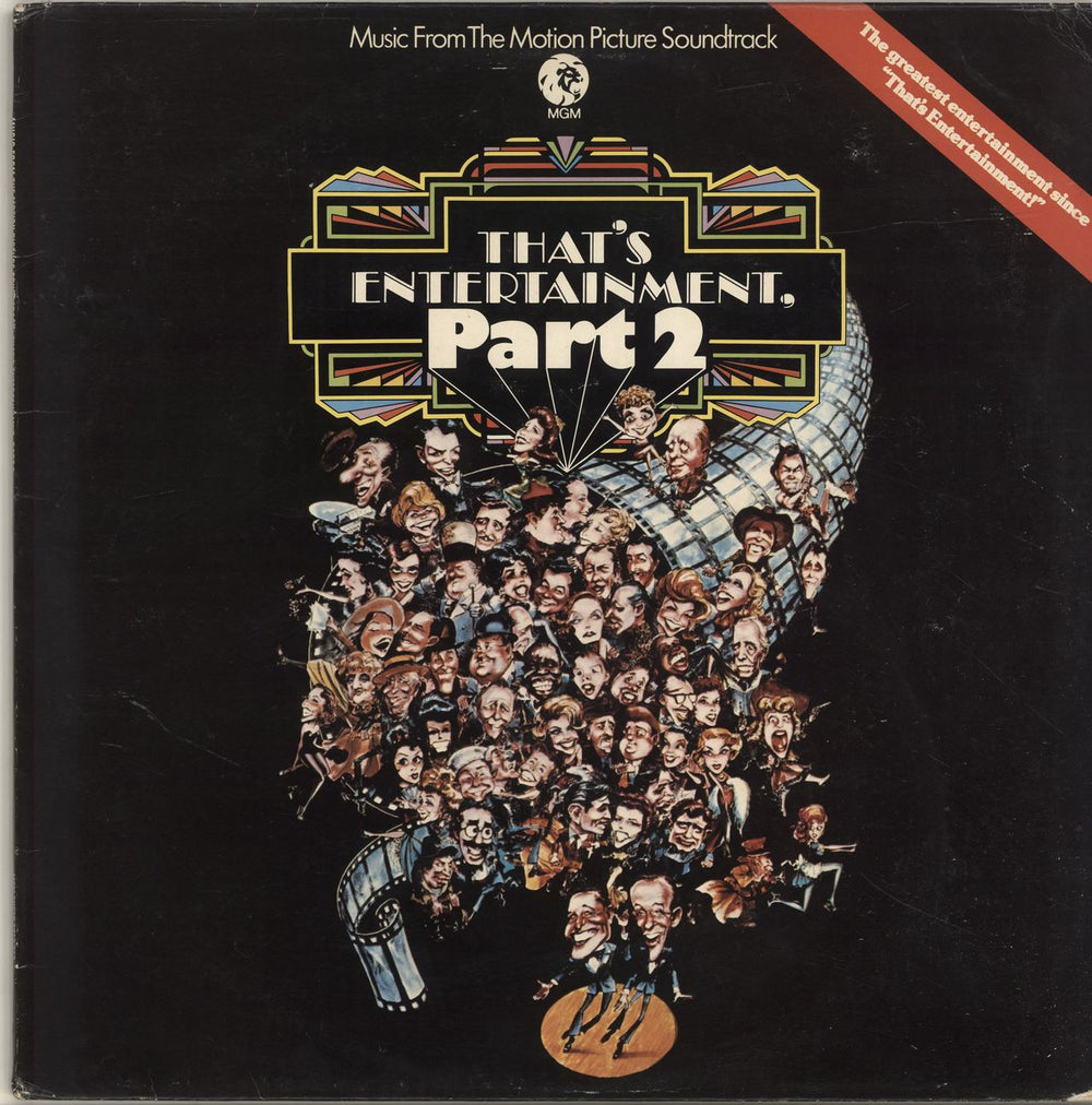 Original Soundtrack That's Entertainment, Part 2 UK vinyl LP album (LP record) 2315373