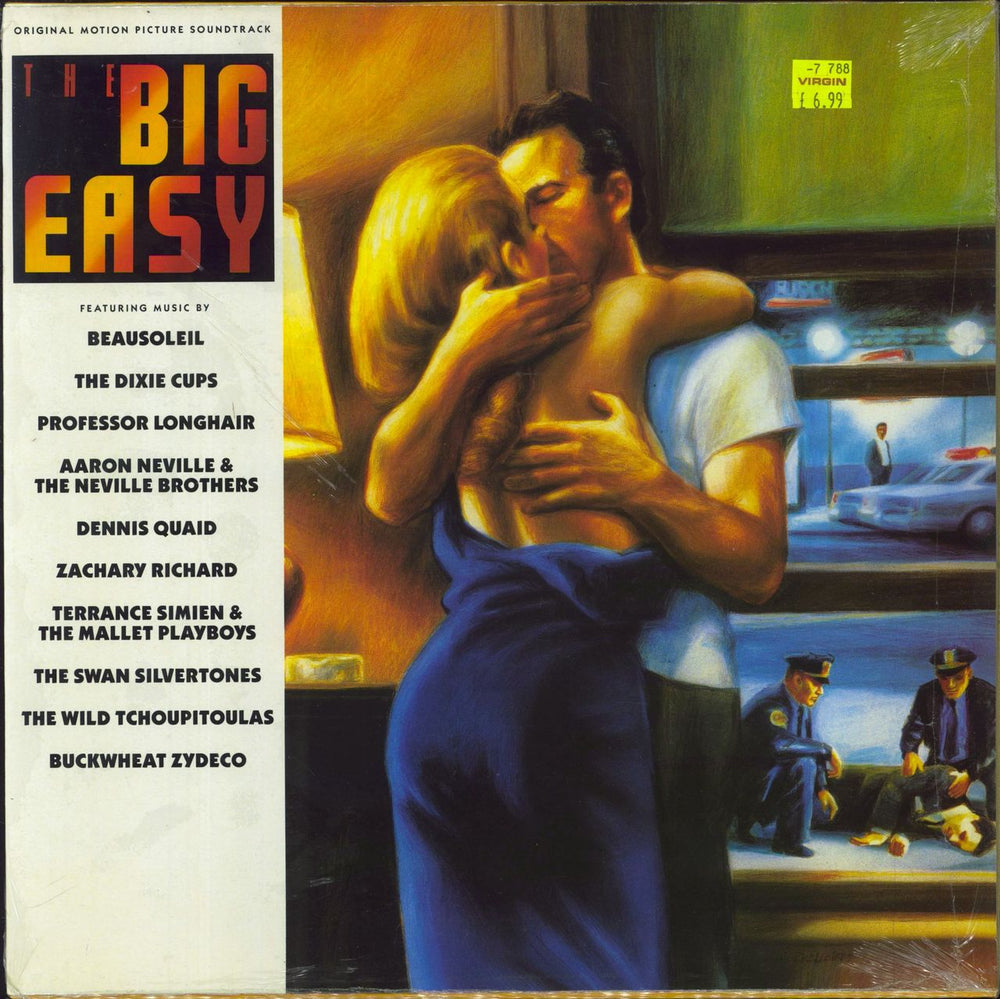 Original Soundtrack The Big Easy - Shrink US vinyl LP album (LP record) ISTA14