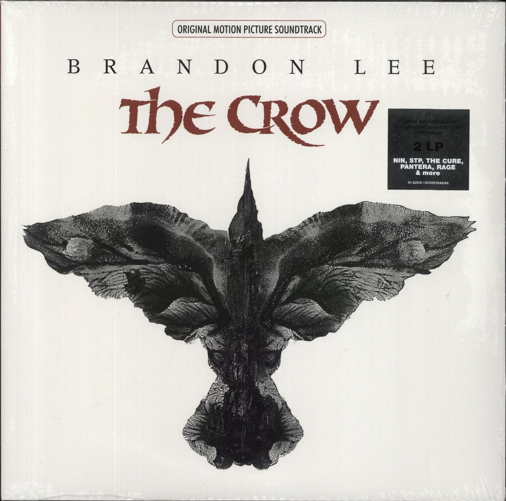 Original Soundtrack The Crow: Original Motion Picture Soundtrack - Sealed Canadian 2-LP vinyl record set (Double LP Album) 603497846146