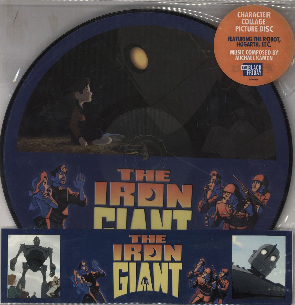 Original Soundtrack The Iron Giant (Original Score) - RSD21 UK picture disc LP (vinyl picture disc album) VSD00341