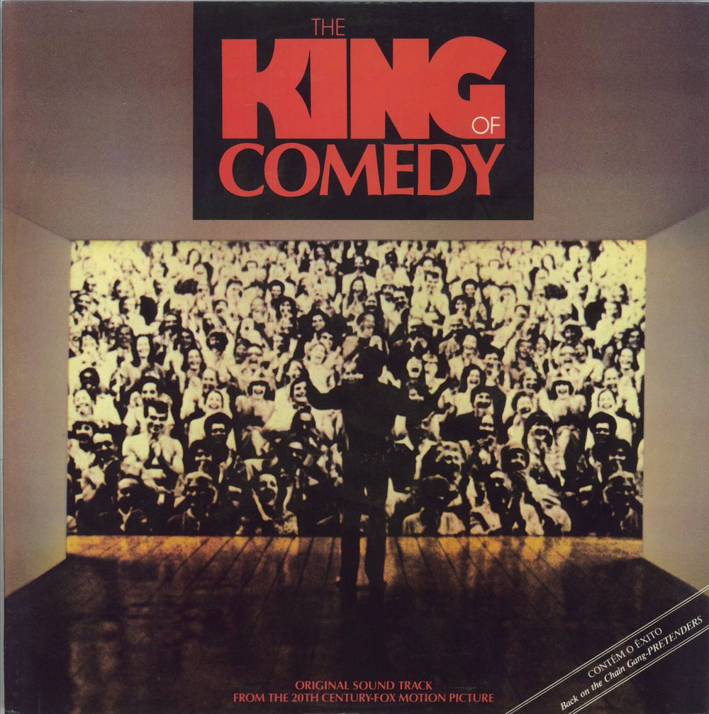 Original Soundtrack The King Of Comedy Portugese vinyl LP album (LP record) 75992-3765-1