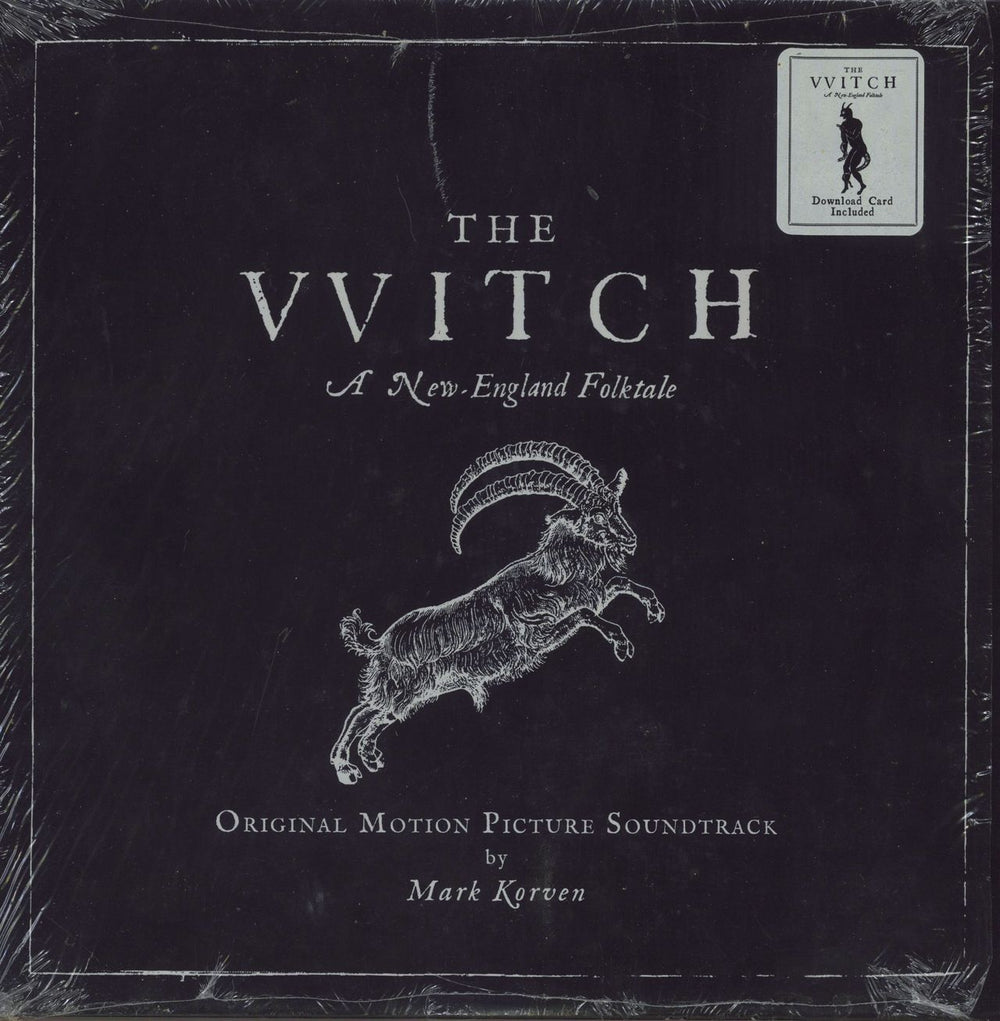 Original Soundtrack The Witch [The VVitch] - Silver Vinyl + Shrink US vinyl LP album (LP record) MLN1-36768