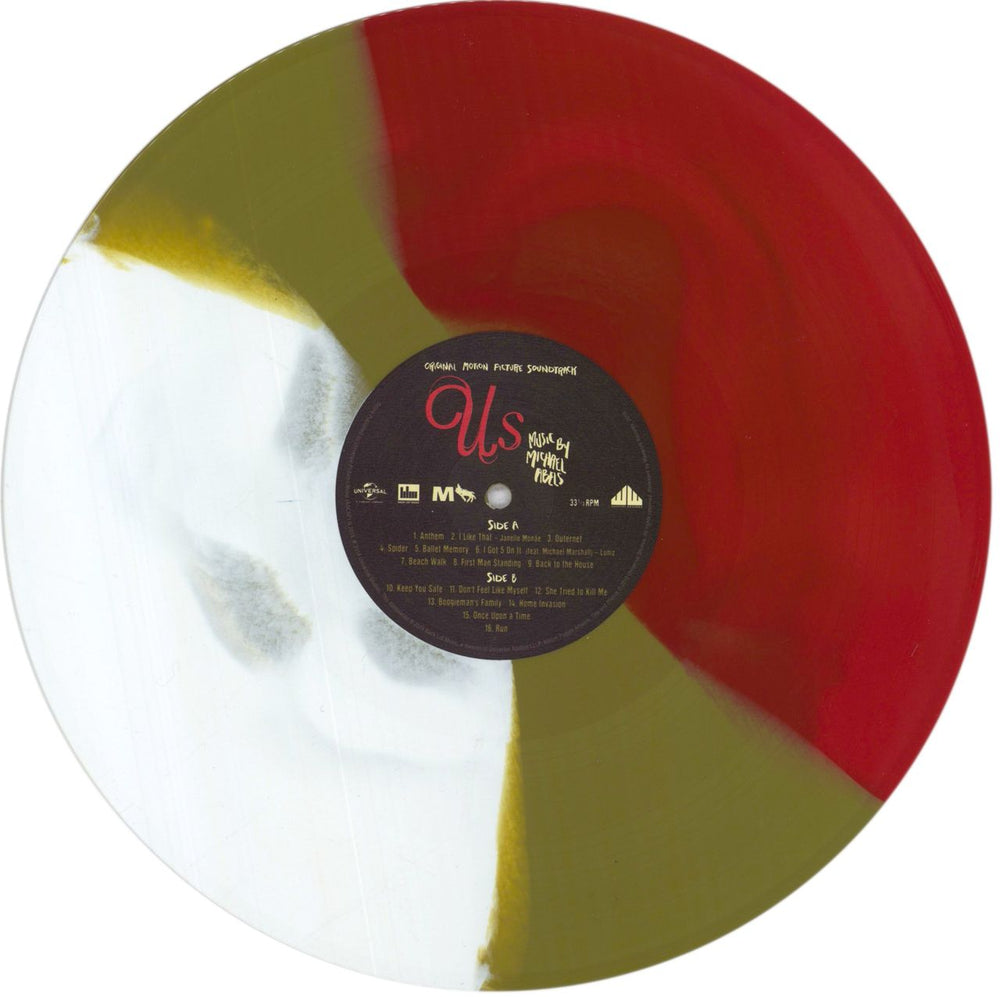 Original Soundtrack Us - Red, White, and Brass Tri-Colour Vinyl US 2-LP vinyl record set (Double LP Album) OST2LUS844425