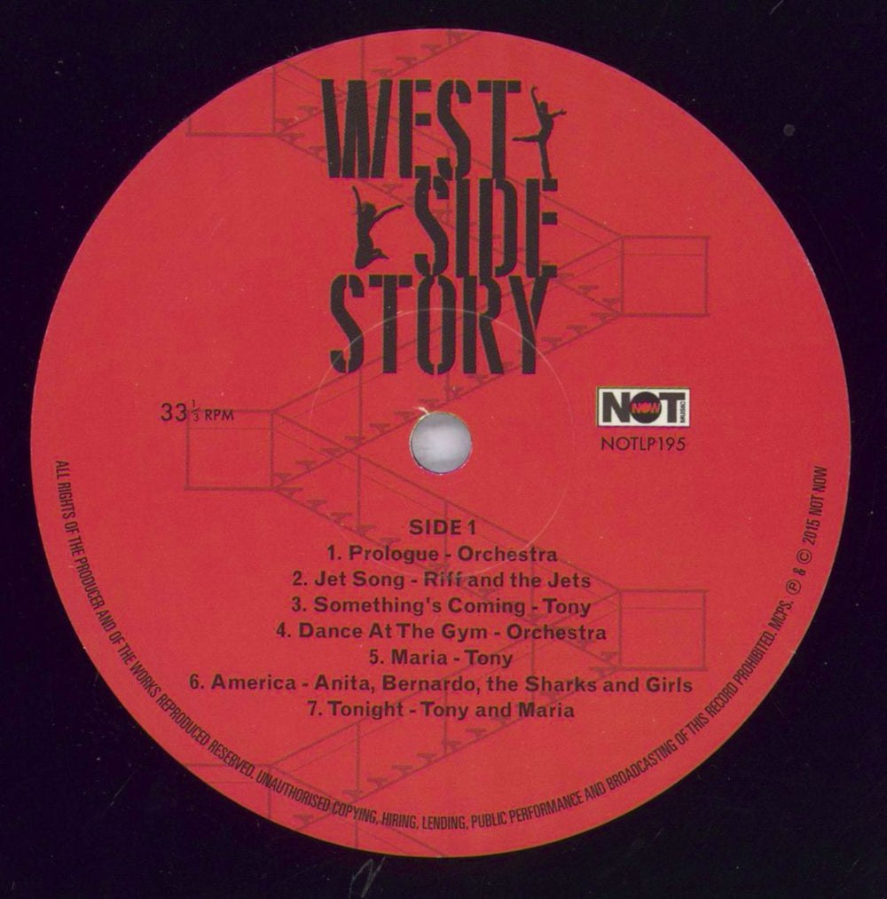 Original Soundtrack West Side Story [Original Motion Picture Soundtrack] UK vinyl LP album (LP record) OSTLPWE830240