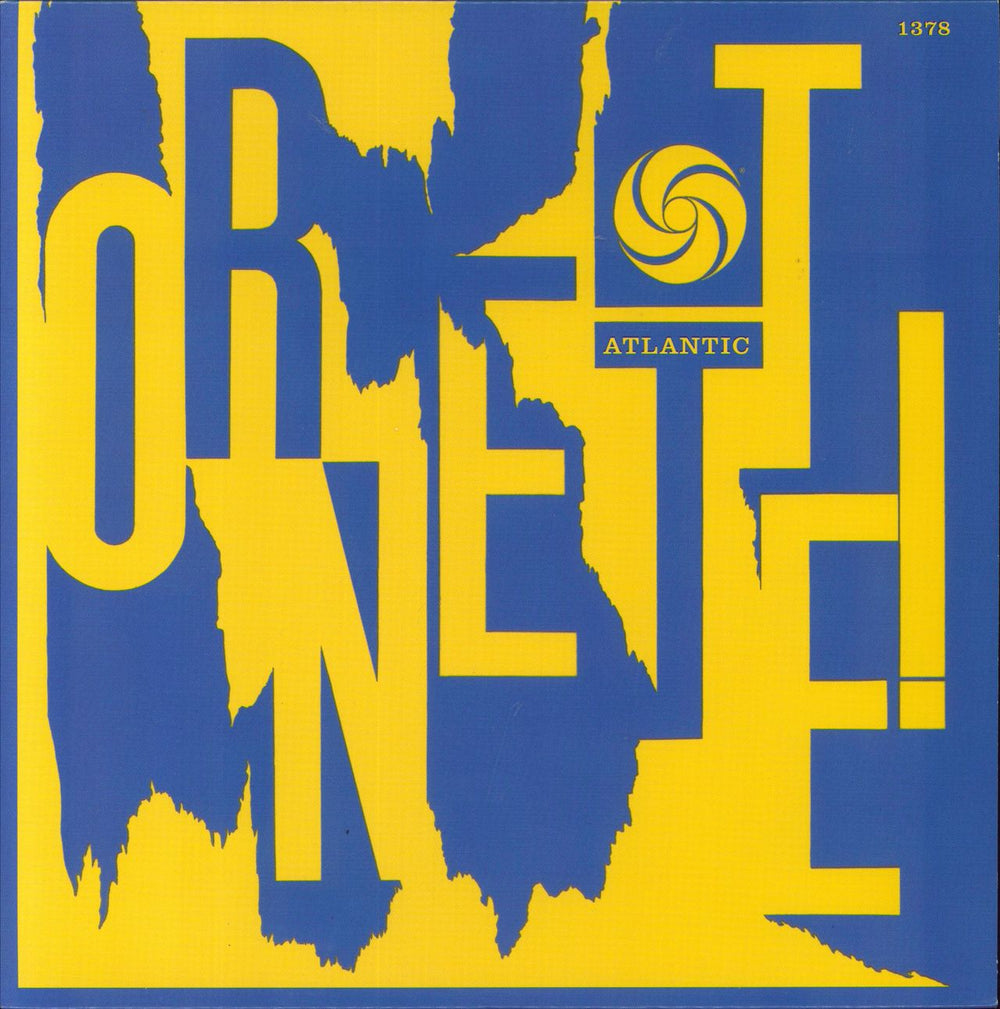 Ornette Coleman Ornette! US vinyl LP album (LP record) 1378