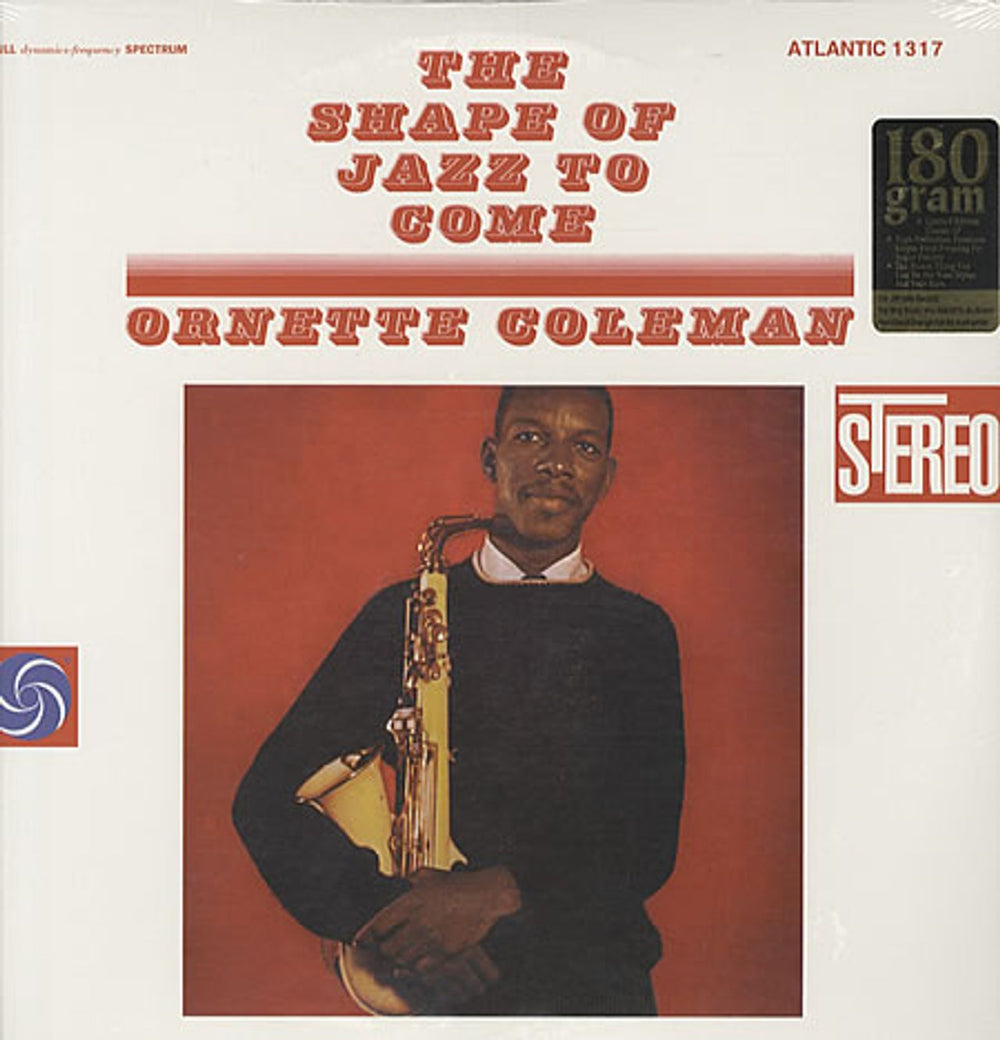 Ornette Coleman The Shape Of Jazz To Come - 180gm US vinyl LP album (LP record) SD1317