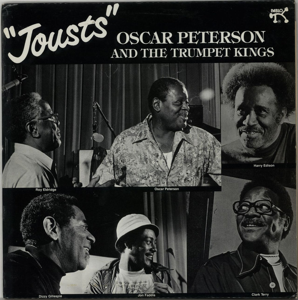 Oscar Peterson Jousts UK vinyl LP album (LP record) 2310817