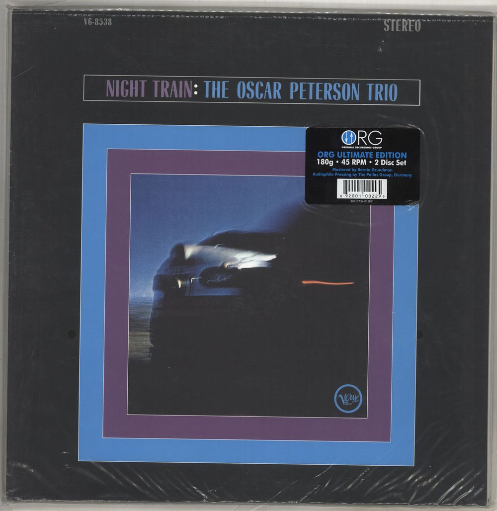 Oscar Peterson Night Train - 180gm US 2-LP vinyl record set (Double LP Album) ORG029