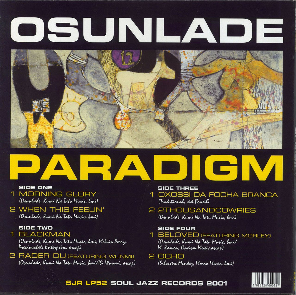 Osunlade Paradigm UK 2-LP vinyl record set (Double LP Album) 5026328000527