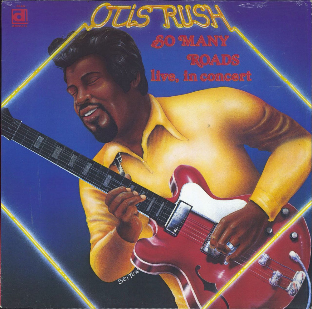 Otis Rush So Many Roads - Barcode sleeve US Promo vinyl LP album (LP record) DS-643