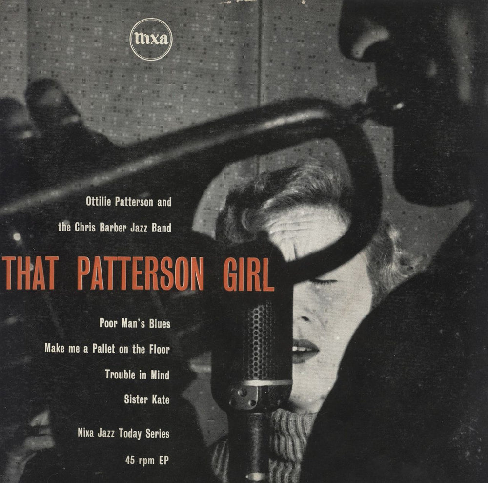 Ottilie Patterson That Patterson Girl EP UK 7" vinyl single (7 inch record / 45) NJE1012