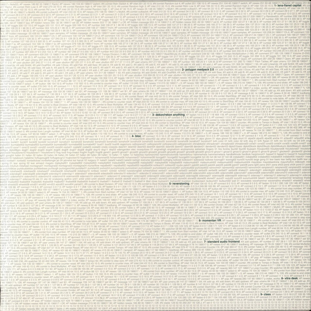 Oval Dok US vinyl LP album (LP record)