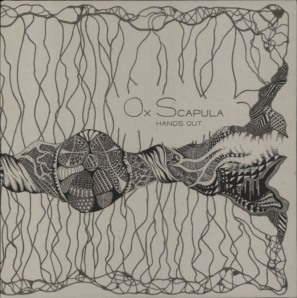 Ox Scapula Hands Out UK vinyl LP album (LP record) WAAT041