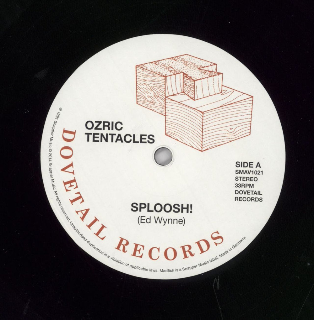 Ozric Tentacles Sploosh! - RSD14 German 12" vinyl single (12 inch record / Maxi-single) 636551802116