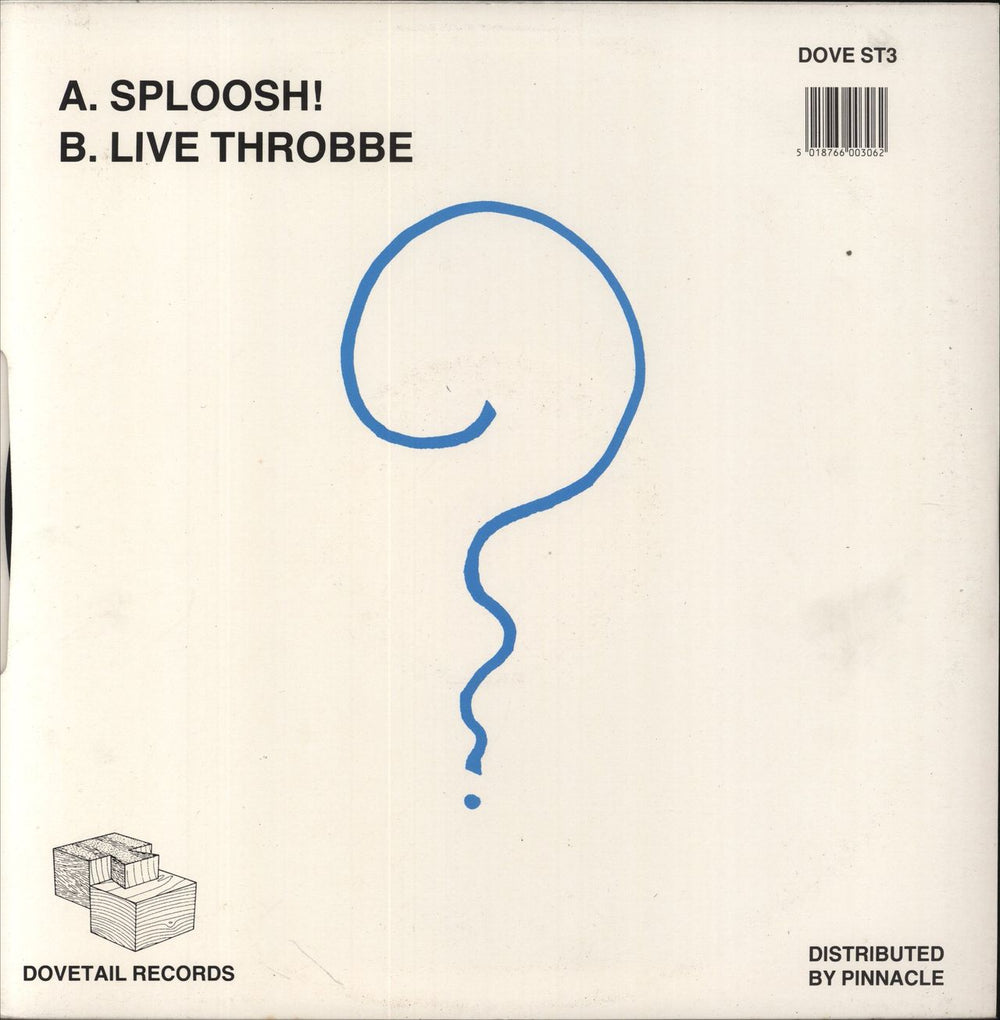 Ozric Tentacles Sploosh UK 12" vinyl single (12 inch record / Maxi-single) 5018766003062