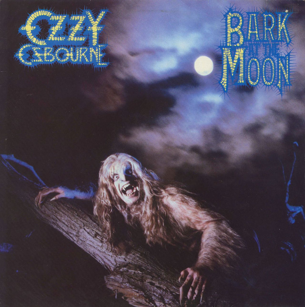 Ozzy Osbourne Bark At The Moon - 2nd UK vinyl LP album (LP record) EPC25739