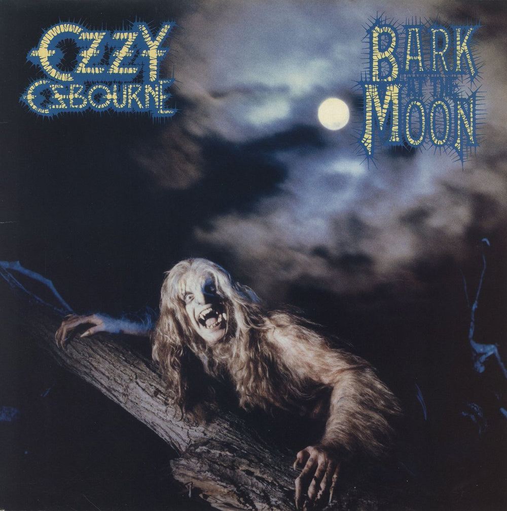 Ozzy Osbourne Bark At The Moon - 2nd - VG+ UK vinyl LP album (LP record) EPC25739