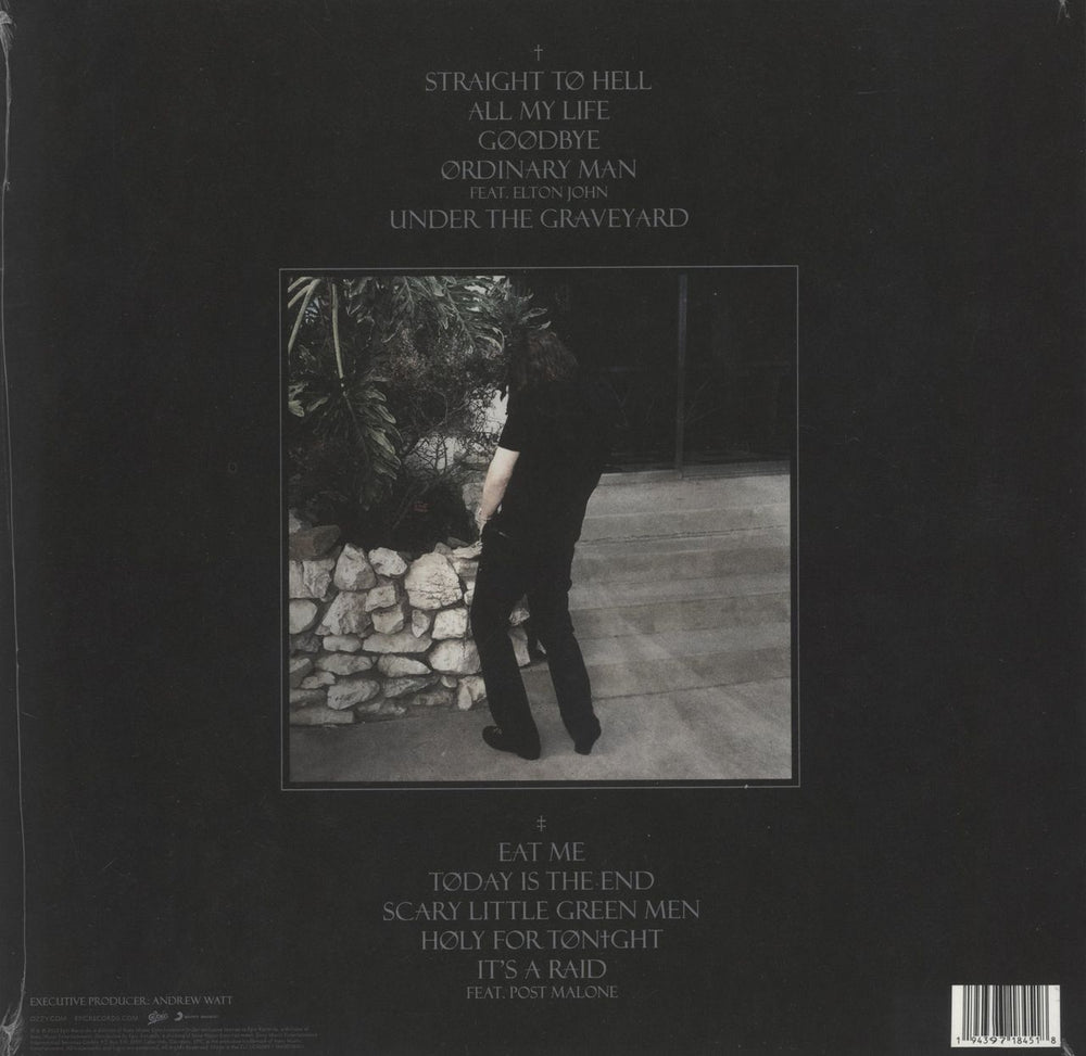 Ozzy Osbourne Ordinary Man - Black Vinyl - Sealed UK vinyl LP album (LP record) 194397184518