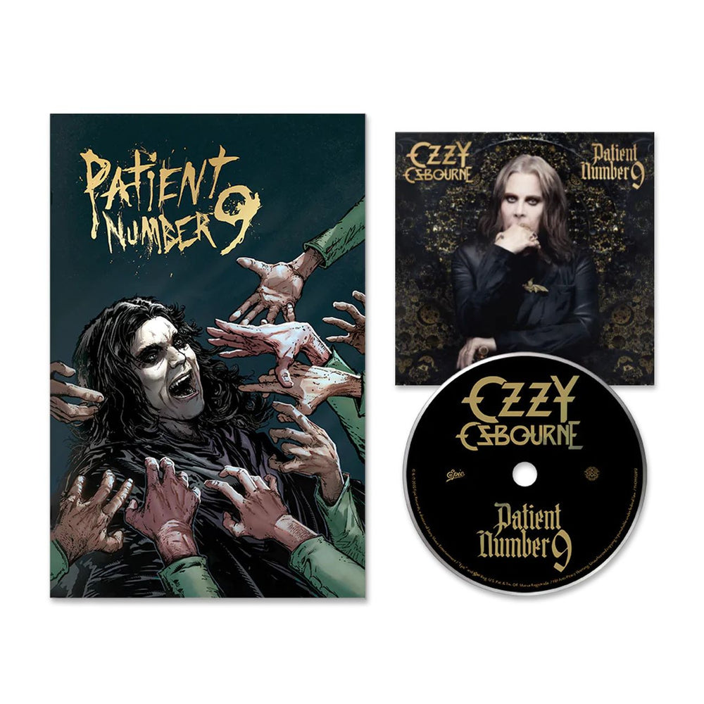 Ozzy Osbourne Patient Number 9 - Indie Exclusive Comic Book Edition - Sealed UK CD album (CDLP) 19439944302