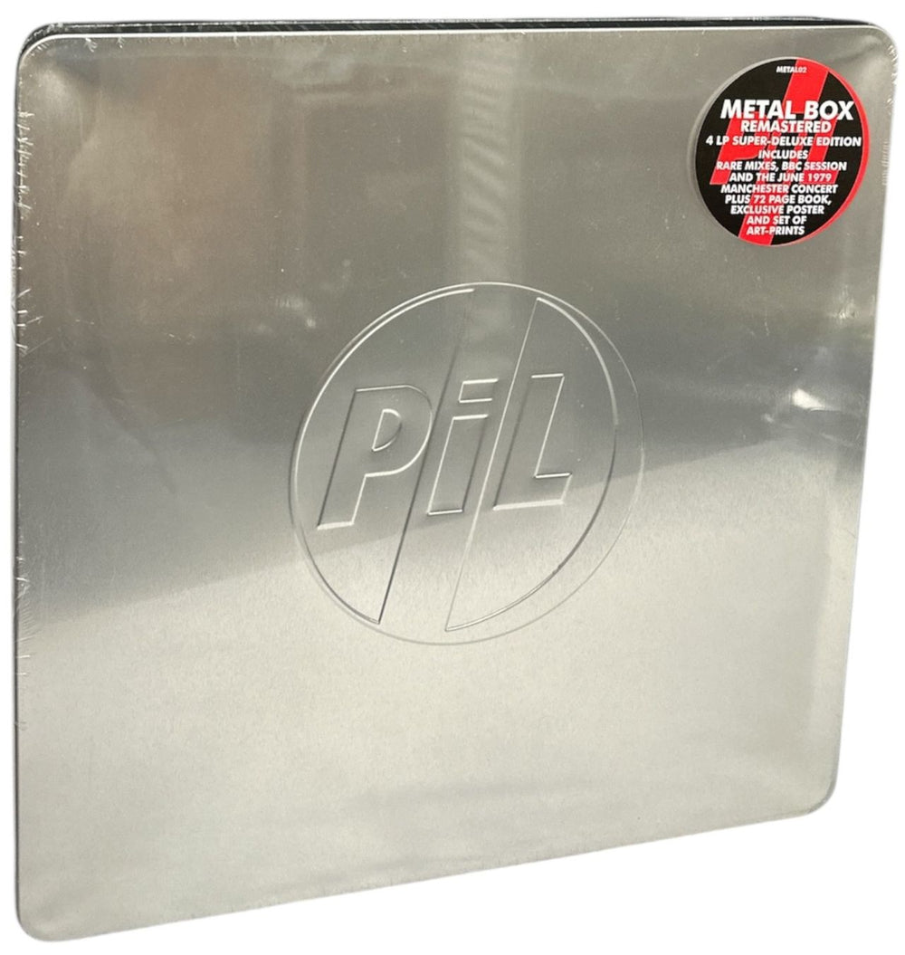 P.I.L. Metal Box - 4-LP Super Deluxe Edition - Sealed UK Vinyl Box Set METAL02