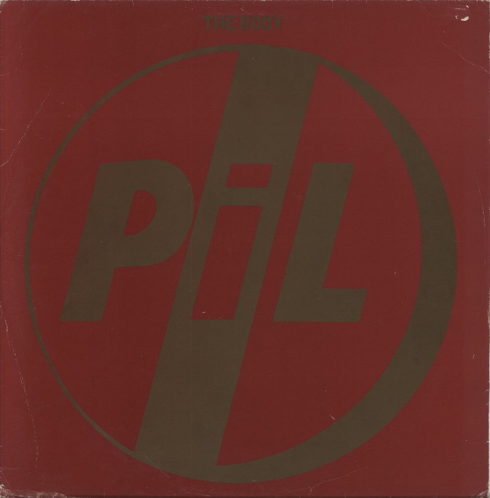 P.I.L. The Body UK 12" vinyl single (12 inch record / Maxi-single) VST1010
