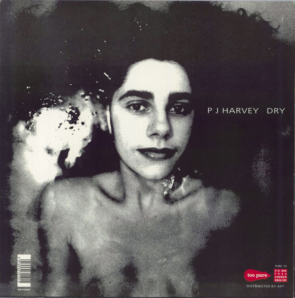 P.J. Harvey Dry - EX UK vinyl LP album (LP record) PJHLPDR799478