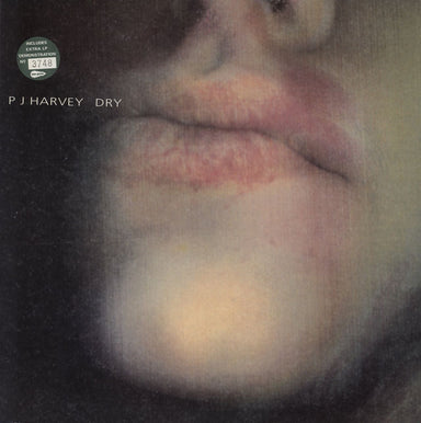 P.J. Harvey Dry + Bonus LP - Number stickered sleeve - EX UK 2-LP vinyl record set (Double LP Album) PURED10
