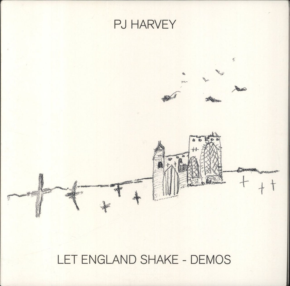 P.J. Harvey Let England Shake - Demos UK vinyl LP album (LP record) 0725406