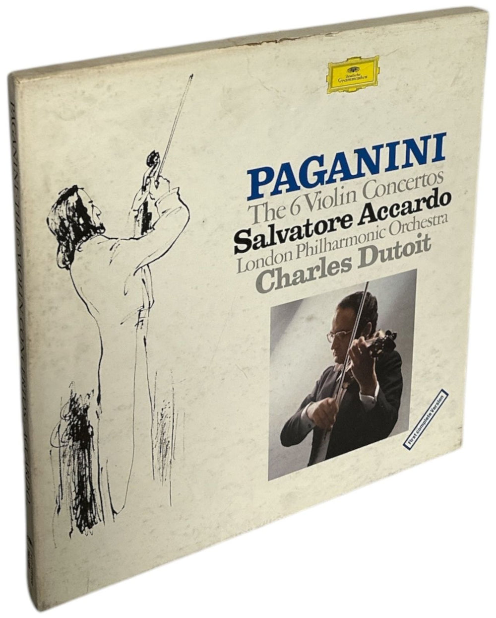 Paganini Paganini: Die 6 Violinkonzerte (Konzerte Für Violine Und Orchester) German Vinyl Box Set 2740121