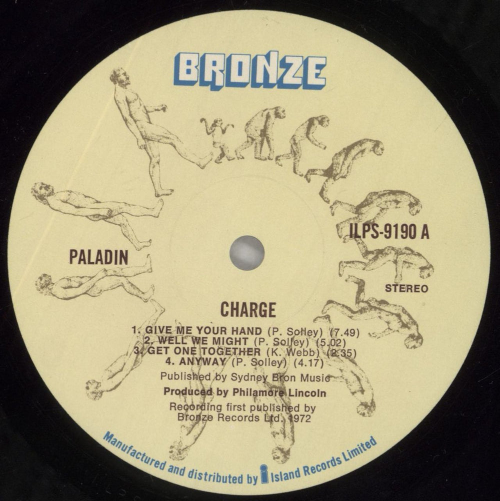 Paladin Charge! UK vinyl LP album (LP record) PDILPCH860454