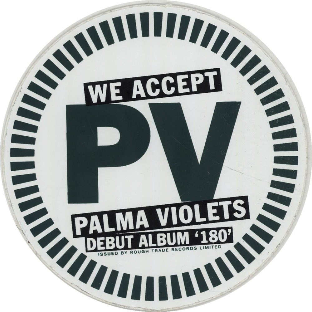 Palma Violets 180 (One Hundred & Eighty) + Bonus CD - Autographed Card UK vinyl LP album (LP record) Deleted