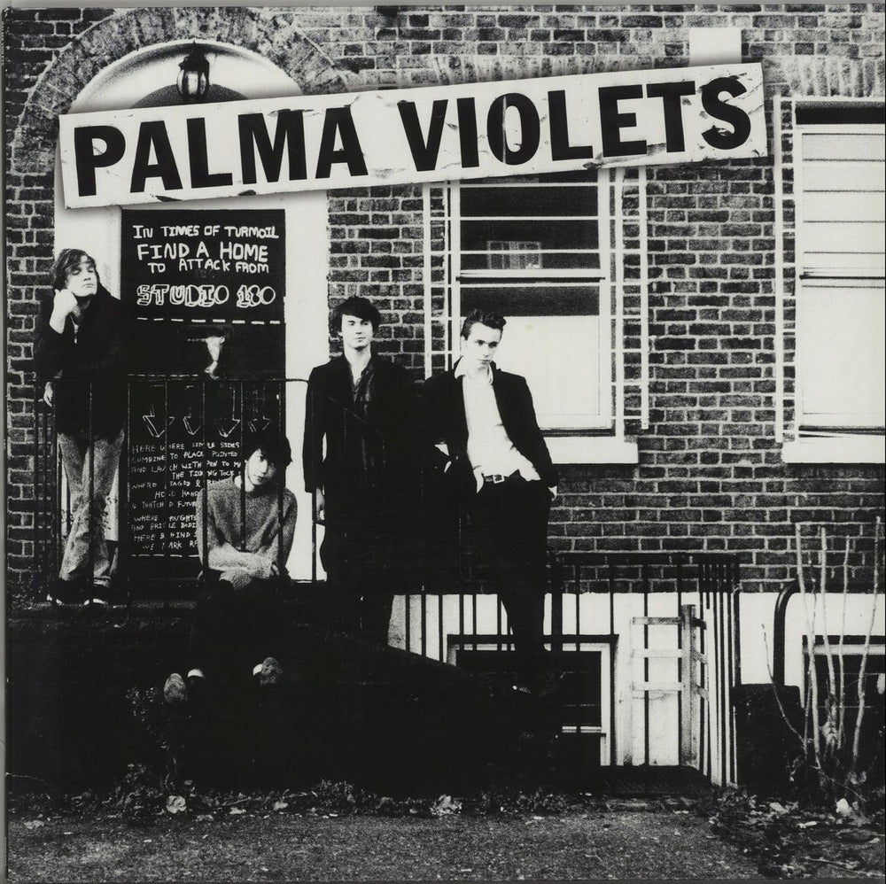 Palma Violets 180 (One Hundred & Eighty) + Bonus CD - Autographed Card UK vinyl LP album (LP record) RTRADLP700