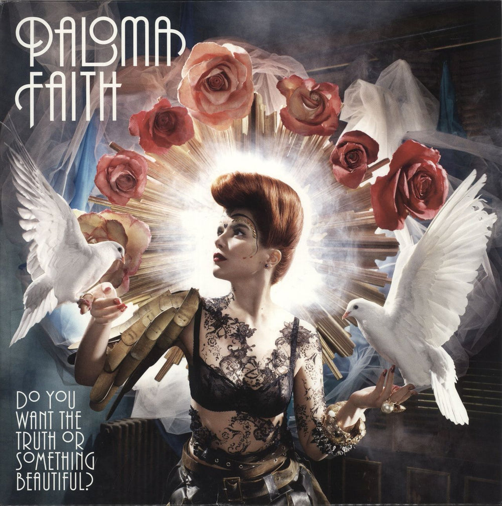 Paloma Faith Do You Want The Truth Or Something Beautiful? - Clear Red Vinyl UK vinyl LP album (LP record) 19075959231