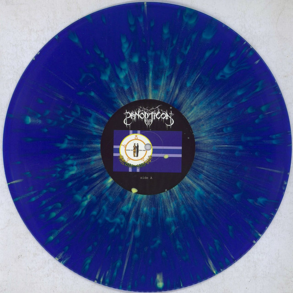 Panopticon Roads To The North - Blue w/ Yellow Splatter Vinyl Swedish 2-LP vinyl record set (Double LP Album) 2BV2LRO841823