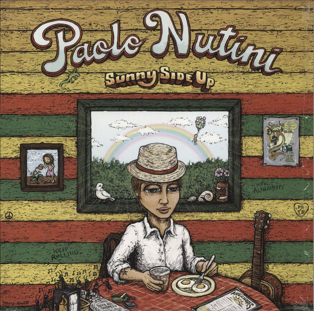 Paolo Nutini Sunny Side Up UK vinyl LP album (LP record) 0190295157739