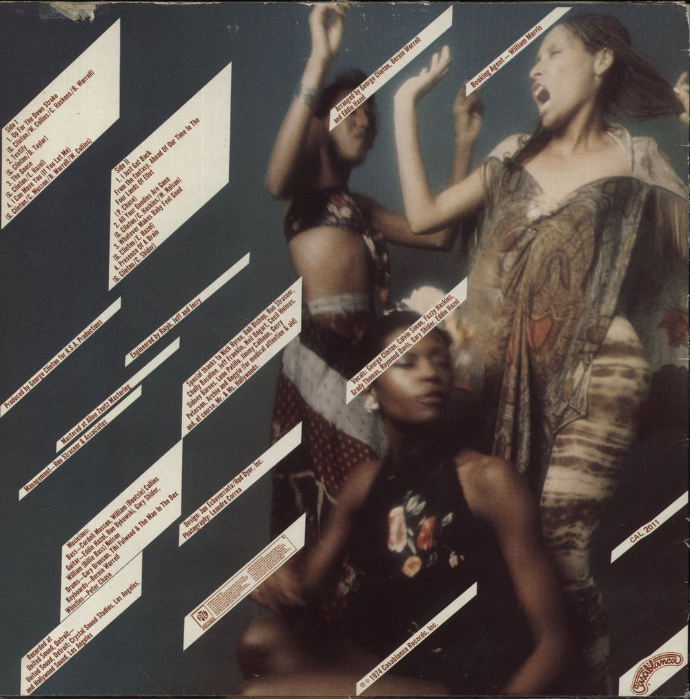 Parliament Up For The Down Stroke UK vinyl LP album (LP record)