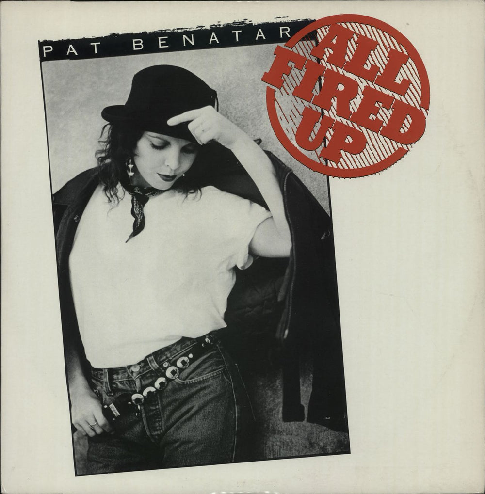 Pat Benatar All Fired Up UK 12" vinyl single (12 inch record / Maxi-single) PATX5